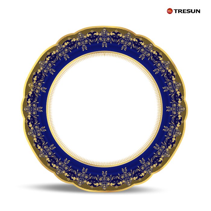 Arabian embossed gold Dinnerware Set
