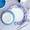 Blue Decal Stoneware Dinnerware Set -1