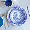 Blue Decal Stoneware Dinnerware Set -1