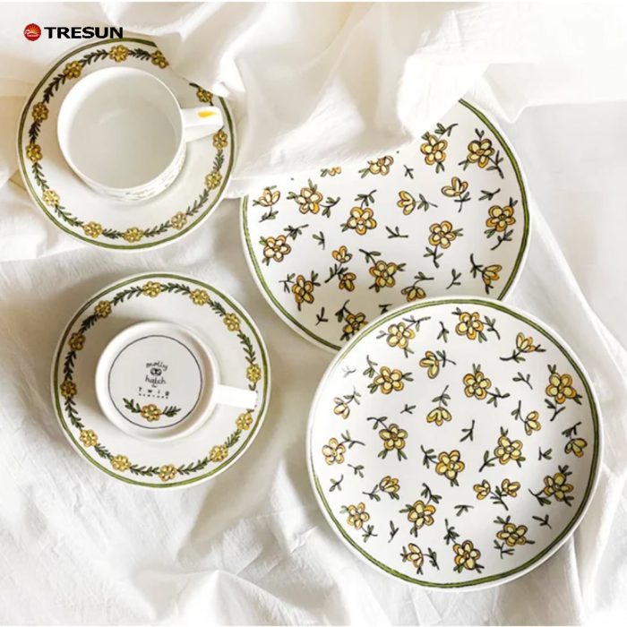 Daisy Chain Cup and Saucer