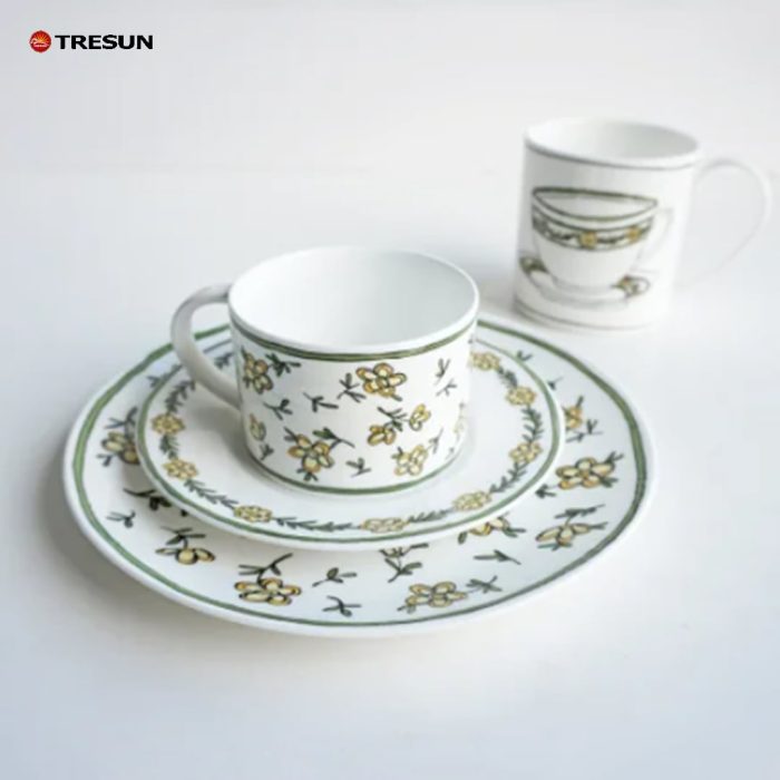 Daisy Chain Cup and Saucer