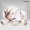 Flowers and plants dinnerware set-4