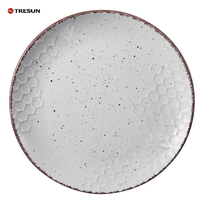 white stoneware dinerware set