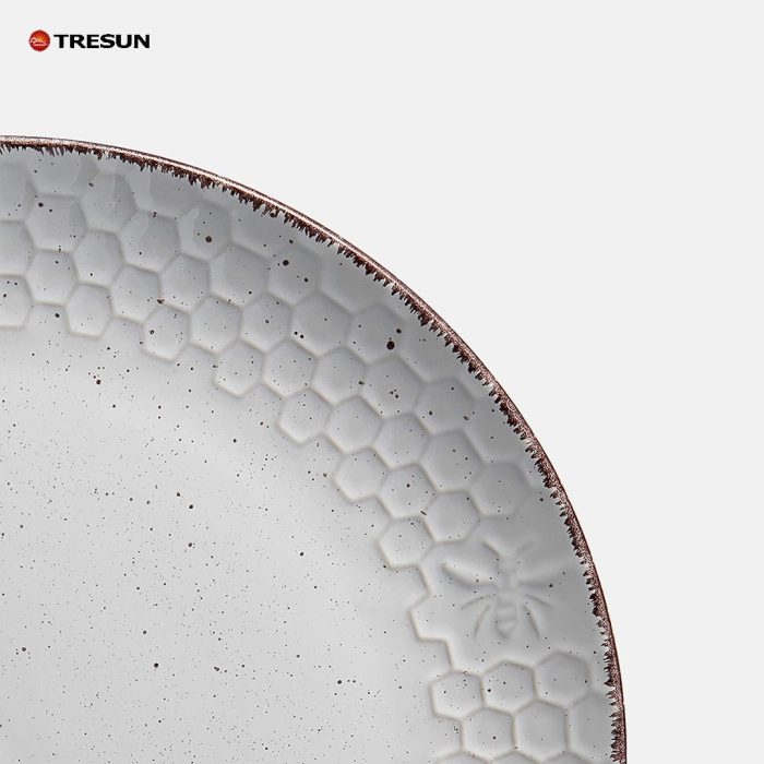 white stoneware dinerware set